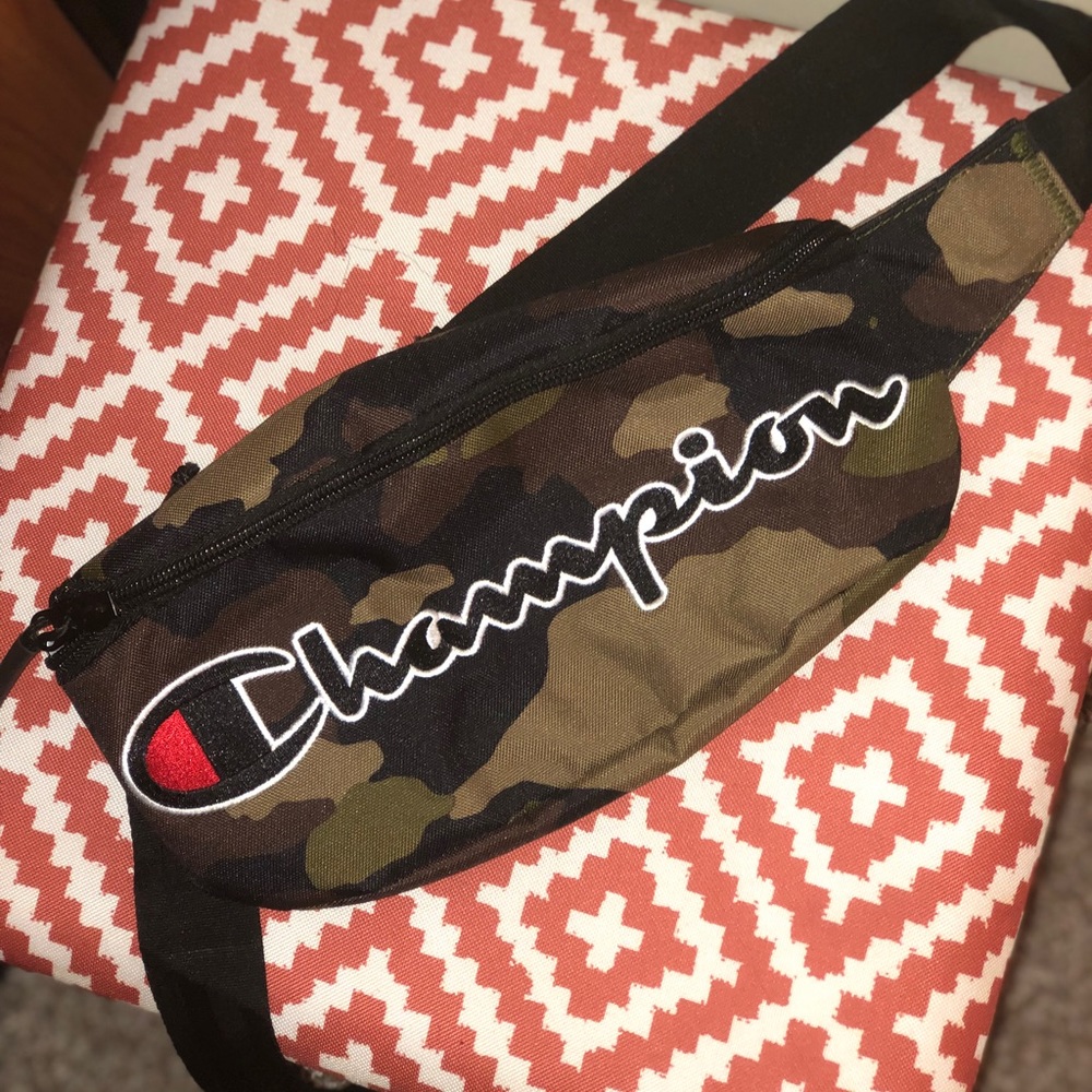 Camo Champion Fanny Pack